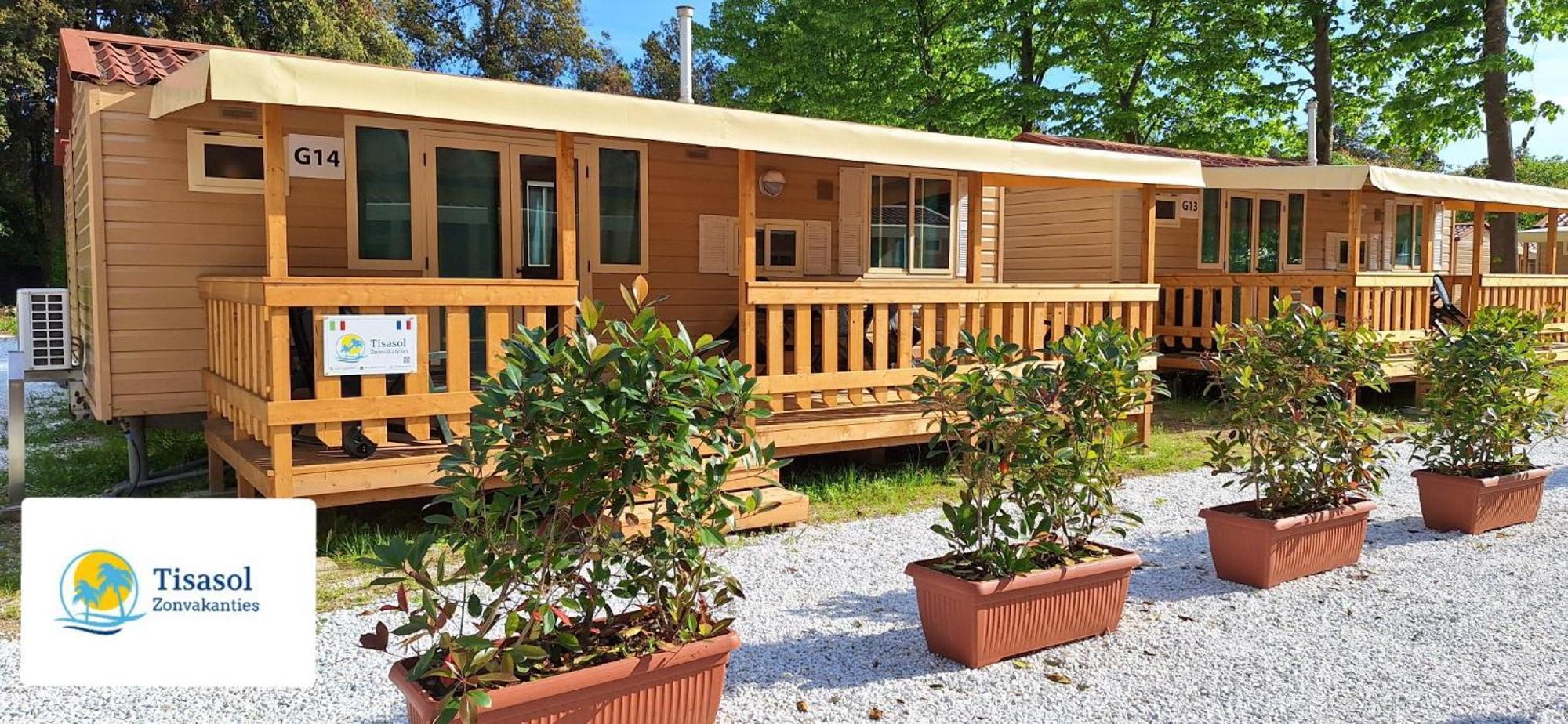 Mobile Home Viareggio - Including Airco- Camping Paradiso - G008 מראה חיצוני תמונה